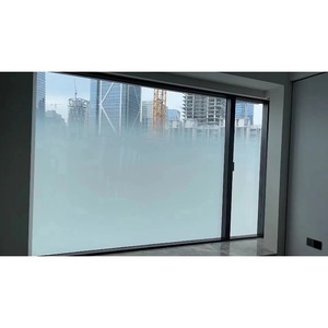 Film adhésif pour fenêtre, dégradé de points blancs, Fasara, film décoratif semi-transparent, film de verre dégradé bidirectionnel pour bureau - Product Image 6