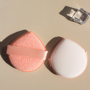 ฟองน้ำล้างหน้าคอนยัครูปทรงสามเหลี่ยมหยดน้ำนุ่มทำความสะอาดผิวหน้าแผ่นเช็ดเครื่องสำอางบำรุงผิวจากธรรมชาติเครื่องมือทำความสะอาดความงาม - Product Image 3