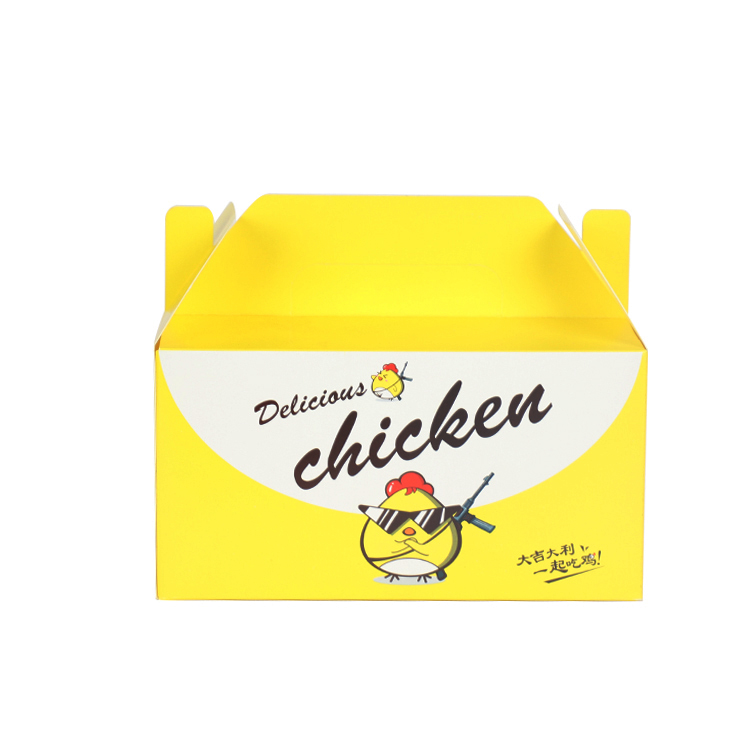 Fancy Style Custom Gift Box Cake Food Gable Boxes Cake Packaging Food & Beverage Packaging Kraft Paper with Logo Printed Package