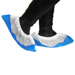 المتاح CPE المغلفة للماء البلاستيك غطاء للقدم غير زلة - Product Image 4