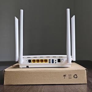 ONT FTTH ONU double bande ZC-530NX6 4GE+1POTS+2USB+AX3000 WiFi6+Mesh Haute qualité - Product Image 6