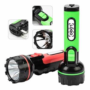 Custom Logo Strong Light <b>LED</b> <b>Flashlight</b>,Rechargeable Portable Household Emergency Lighting Outdoor Camping Fishing <b>Flashlight</b> - Product Image 2