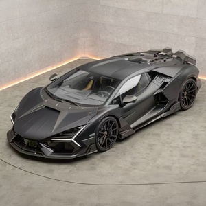 ชุดแต่งคาร์บอนไฟเบอร์แห้งสำหรับ Lamborghini Revuelto รุ่น MSY สไตล์  ประกอบด้วยลิ้นกันชนหน้า ดิฟฟิวเซอร์ สปอยเลอร์ สเกิร์ตข้าง ฝากระโปรงหน้า อัพเกรดใหม่สำหรับ Revuelto - Product Image 2