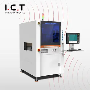 ICT856, производственная линия печатных плат, настольный SMT металлический автоматический селективный склеивающий аппарат для нанесения УФ-конформенного покрытия для светодиодной панели