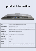 Prix usine 24 pouces CPUi3/i5/i7/i9 processeur grande mémoire 512GB 1 to SSD bureau édition jeu tout-en-un ordinateur de bureau Pc