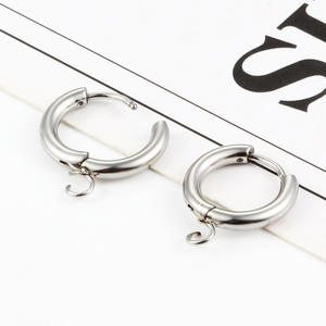 <span class=keywords><strong>Tide</strong></span> Point Jewelry Factory, pendientes de concha chapados en oro de acero inoxidable, anillo de soldadura, accesorios de joyería, colgante de moda DIY - Product Image 3