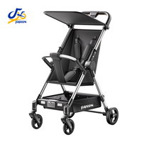 Poussette bébé pliable personnalisée, poussette parapluie légère pour voyager, pour s'asseoir et se coucher, poussette compacte portable