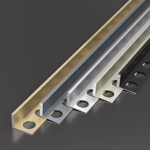 Neues Aluminium fliesen zubehör Kunden spezifischer Boden Metall randst reifen Wandfliesen Eck-/Kanten fliesen verkleidung - Product Image 1
