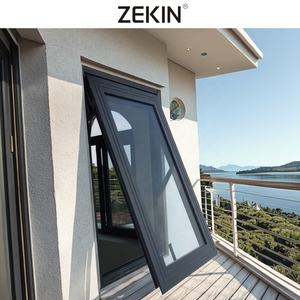 Ventana de toldo de aluminio para <span class=keywords><strong>Camper</strong></span> Van Ventana de toldo de pared de cortina de vidrio templado doble con ventana de toldo de diseño resistente al agua - Product Image 1