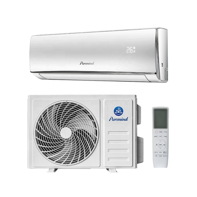 Puremind Famous Brand Supplier R410A 1.5 hp 12000Btu Split Air Conditioners Inverter Cooling Heating AC for Home/Hotel