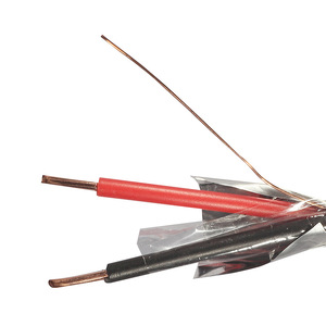 Câble d'alarme incendie rouge 16/2 cuivre 16awg 2 conducteurs blindés 1000 pieds bobine ignifuge - Product Image 3