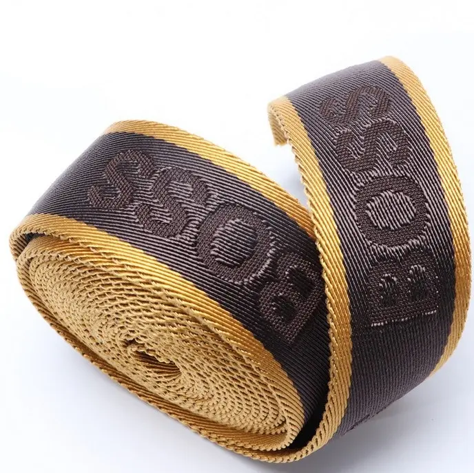 Customize Jacquard LOGO Embroidered LOGO Web Heavy Duty Waist Nylon Tactical Duty Belts