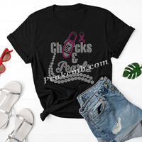 Perles thermocollantes Bling pour chaussures, motifs en strass à transfert thermique, fixation à chaud pour la vente en gros