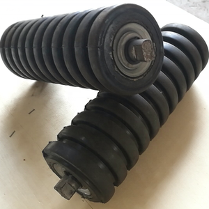 127 Mm Diameter Pertambangan Damper Conveyor Spiral Idler - Product Image 2