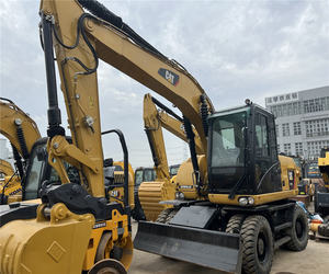 Usado CAT M318D2 18 t Excavadora CAT 18 toneladas excavadora de ruedas Excavadora usada - Product Image 6