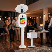 Photomaton portable DSLR/iPad direct usine - Kit kiosque selfie avec support d'imprimante et flight case pour location événementielle commerciale