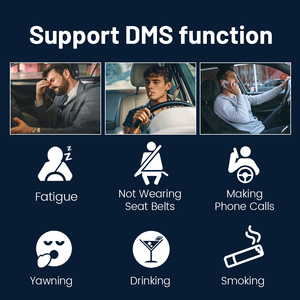 1080P Dash Cam thời gian thực xe máy ảnh <span class=keywords><strong>ADAS</strong></span> DMS live streaming 4 kênh <span class=keywords><strong>GPS</strong></span> Wifi Dashcam 4g Ai báo động xe hộp đen DVR - Product Image 6