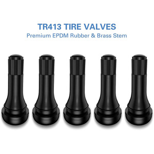 Valves de pneu de prix usine de haute qualité Tr413 Valves de pneu <span class=keywords><strong>Tubeless</strong></span> Pièces automobiles de voiture - Product Image 5