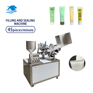 Máquina Selladora Automática <span class=keywords><strong>de</strong></span> Tubos <span class=keywords><strong>de</strong></span> Plástico <span class=keywords><strong>de</strong></span> Alta Velocidad 200ml, Alta Precisión, Bajo Ruido, Directo <span class=keywords><strong>de</strong></span> Fábrica, para Envasado <span class=keywords><strong>de</strong></span> Pasta Dental y Cosméticos - Product Image 1