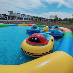 Vendita calda durevole PE gonfiabile a batteria barca paraurti per piscina - Product Image 3