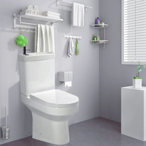 Toilette nouvellement conçue tuvalet <span class=keywords><strong>les</strong></span> chiottes ensemble de salle de bain blanc unique avec lavabo sur la tête toilette occidentale - Product Image 1