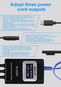 Cable de arranque de prueba de detección de tableta de ordenador portátil Led para Microsoft Surface placa base herramienta de prueba de comprobación de reparación de apertura de energía - Product Image 6