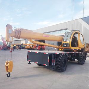 Tonlita <span class=keywords><strong>Crane</strong></span> Truck RT Mobile Lifting 4*4 Brazo telescópico hidráulico Boom Grúa para terreno áspero con patas estabilizadoras - Product Image 3