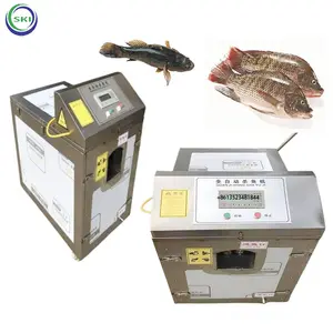 Fish Gut Removal Cleaning Machine Electrical Fish Scaler Machines Fish Killing Machine