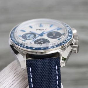 Montre mécanique de luxe pour homme, bracelet en acier inoxydable, étanche, lumineuse, GMT, 40 mm, style Business - Product Image 4