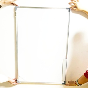 Pizarra Blanca para Oficina, Enseñanza, Hogar, Escritura, Marco de Aluminio, Pizarra Magnética de Doble Cara para Niños - Product Image 1
