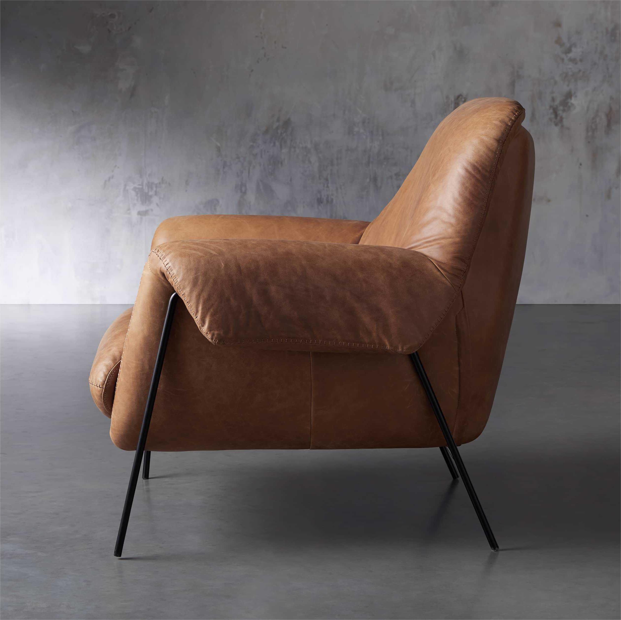 Luxury relax leisure home furniture metal frame modern simple custom color leather armchair living room chair