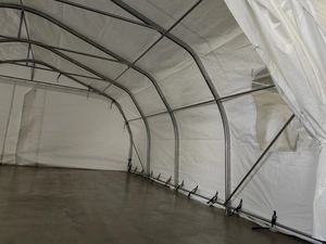 Carpa Plegable Simple para un Solo Automóvil, con Estructura de Acero Galvanizado Resistente al Agua y a los Rayos UV, Techo de Lona Recubierta de PE, Personalizable y de Alta Calidad - Product Image 6