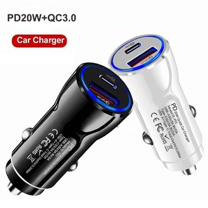 Nuevo 38W Dual Port PD20W + QC3.0 Fast PD Car Charger USB Car Charger para <span class=keywords><strong>iPhone</strong></span> <span class=keywords><strong>12</strong></span>/<span class=keywords><strong>12</strong></span> Pro/Max/<span class=keywords><strong>12</strong></span> <span class=keywords><strong>Mini</strong></span>/11 - Product Image 5