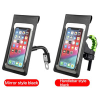 Étui de protection pour téléphone portable imperméable et portable pour l'extérieur, rotation à 360°, support de smartphone pour vélo avec écran tactile, 6 pouces