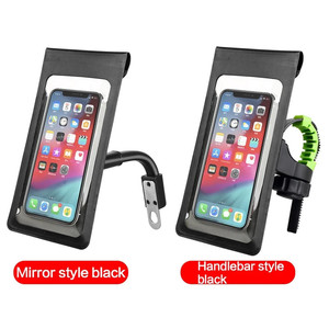 <strong>Waterproof</strong> Phone Mount Case <strong>Bag</strong> 360&deg; Rotation Touch Screen Phone Holder Bicycle Phone Holder Stand for <strong>Smartphone</strong> up to 6 Inch - Product Image 5