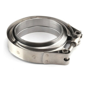 Abrazaderas de Manguera en V para Tubo de <span class=keywords><strong>Escape</strong></span> de 3 Pulgadas, Abrazadera en V con Bridas de Acero Inoxidable SS 304 para <span class=keywords><strong>Brida</strong></span> Turbo Vband - Product Image 2
