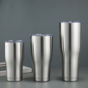 20oz Gradient Curve Tumbler <b>Double</b> <b>Wall</b> Vacuum Insulated Stainless Steel Mug with 2in1 Detachable Lid Gift - Product Image 2