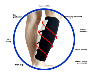 جوارب ضاغطة للساق للرياضات الخارجية وكرة السلة وكرة القدم، جوارب مضيئة في الظلام للجري - Product Image 2