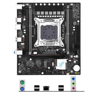 New <b>Game</b> Desktop X79 Motherboard LGA 2011 DDR3 Single Channel Computer Whiteboard - Product Image 4