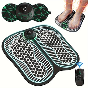 Masajeador de Pies EMS Inteligente con Función Musical, Recargable por USB, Microcorriente de Acupuntura, Fisioterapia por Pulsos para Pies, Piernas <span class=keywords><strong>y</strong></span> Más - Product Image 1