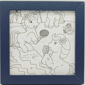 Marcos de fotos de madera para pared, juego de 5x7, 8x10, con plantilla colgante, marcos de fotos de madera Real con foto - Product Image 5