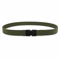 Ceinture tactique de haute qualité en nylon élastique de 1,5 pouces, multicolore, avec boucle à dégagement rapide en alliage, pour une utilisation en extérieur, pour hommes