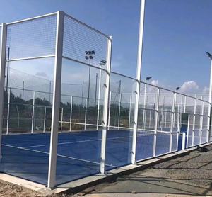 Selling Outdoor <strong>Padel</strong> Single <strong>Court</strong> Tent Roof Ground Panoramic Paddle Tennis <strong>Court</strong> Supplier - Product Image 4