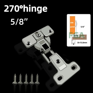 Modern 270 Degree Zinc Alloy Furniture Hinge <b>Big</b> Angle 270 Degree Hinge for Cabinet & <b>Wardrobe</b> Doors for Home Office - Product Image 5