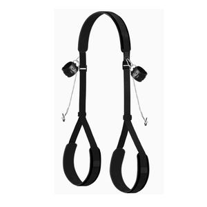 SM Sex Sling with Open <strong>Legs</strong> Thigh Cuffs Bondage <strong>Restraints</strong> Love Sling for Women - Product Image 1