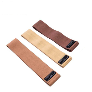 2025 Màu Sắc Mới Khỏa Thân Nâu Chiến lợi phẩm Ban Nhạc Bộ Kháng Hip Vòng Tròn Tập Thể Dục Ban Nhạc Đàn Hồi - Product Image 2