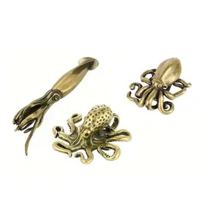 Imitation crafts of antique Octopus brass ornaments octopus statue