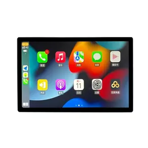 13.6 inch đài phát thanh xe cho phạm vi Rover Vogue l405 2013 2017 Android 12 đơn vị đứng đầu GPS navigation màn hình cảm ứng lớn với AC Bảng điều chỉnh