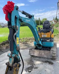 Excavadoras Kubota U15 Usadas en Buen Estado, CE EPA, Mini Excavadora de 1.5 Toneladas con Accesorio de Pulgar, Excavadoras de Orugas de Segunda Mano - Product Image 4