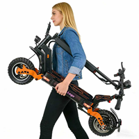 Nouvelle trottinette électrique 800W 48V, vitesse 40 km/h, trottinette électrique à 2 roues, étanche, pour adultes